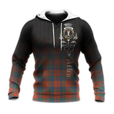 Robertson Ancient Tartan Hoodie - Alba Celtic Style